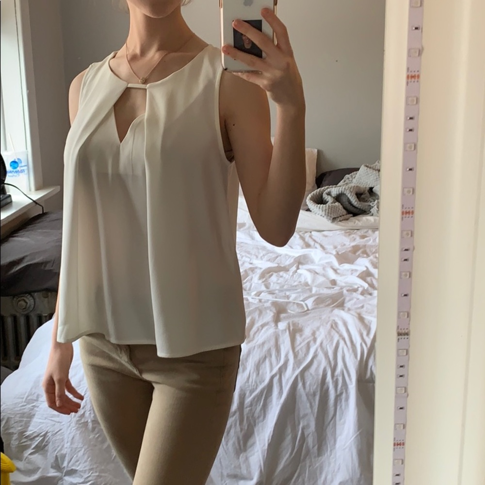 Forever 21 white blouse